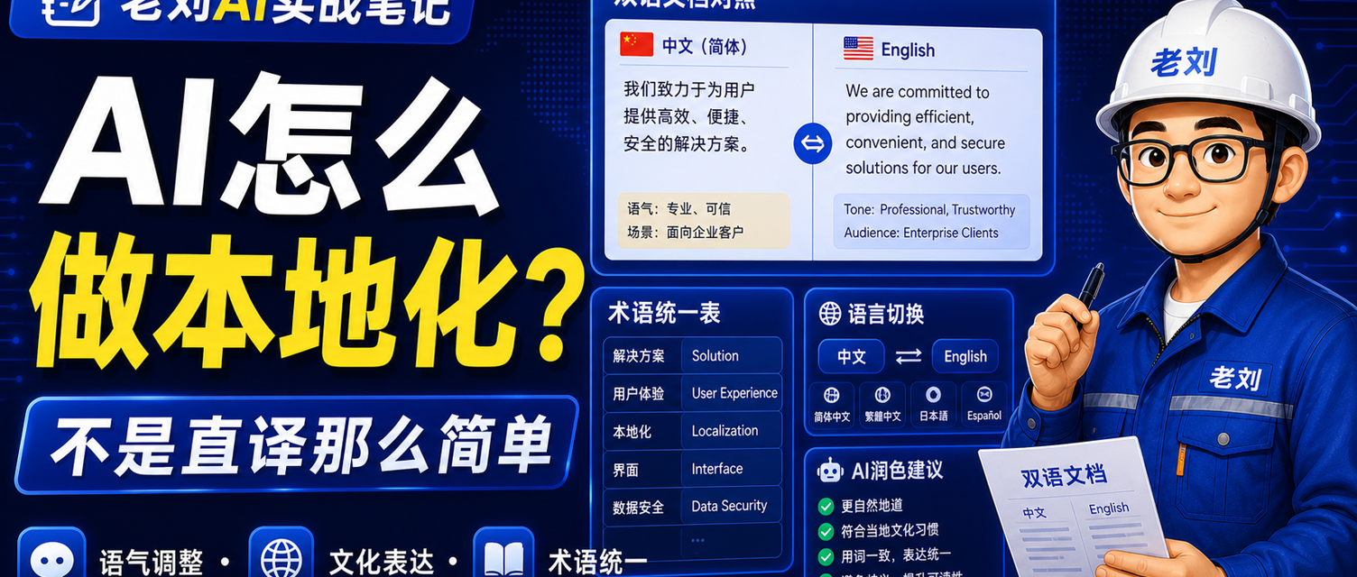 AI 怎么做翻译和本地化?不是直译那么简单